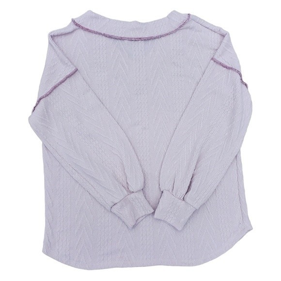 BiBi Cream V-neck Sweater - Picture 5 of 11